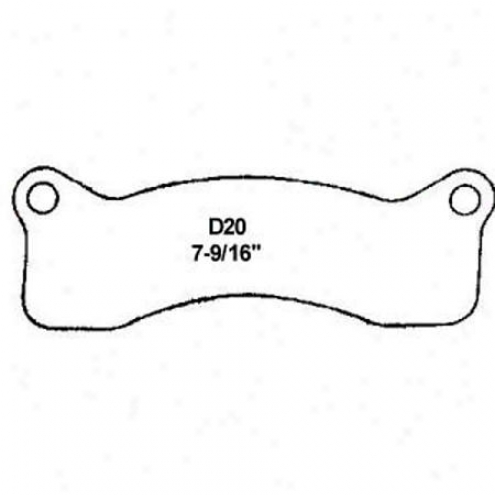 Wearever Silver Brake Pads/shoes - Front - Nad 20