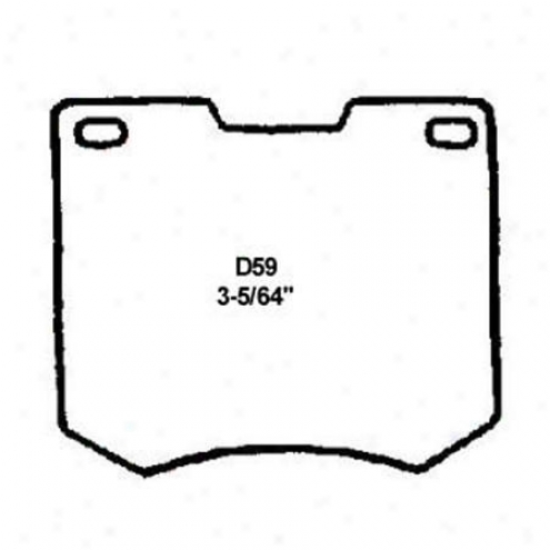 Wearever Silver Brake Pads/shoes - Front - Nad 59/nad 59
