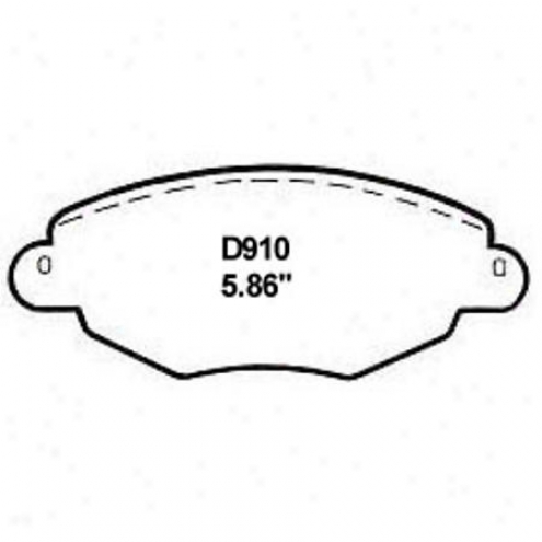 Wearever Silver Brake Pads/shoes - Front - Nad 910