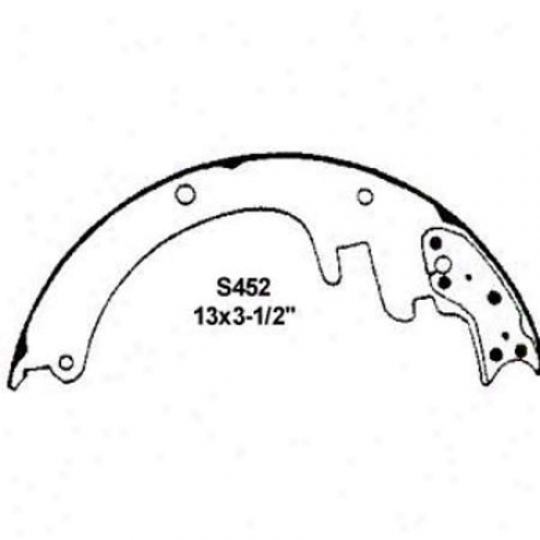 Wearever Silver Brake Pads/shoes - Rear - Fr452