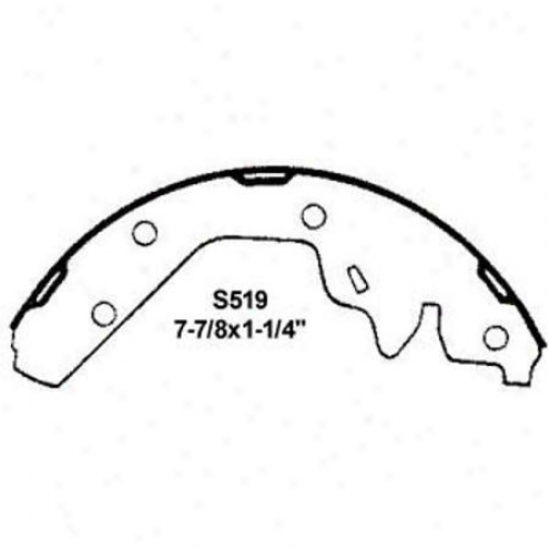Wearever Silver Brake Pads/shoes - Rear - Fr519