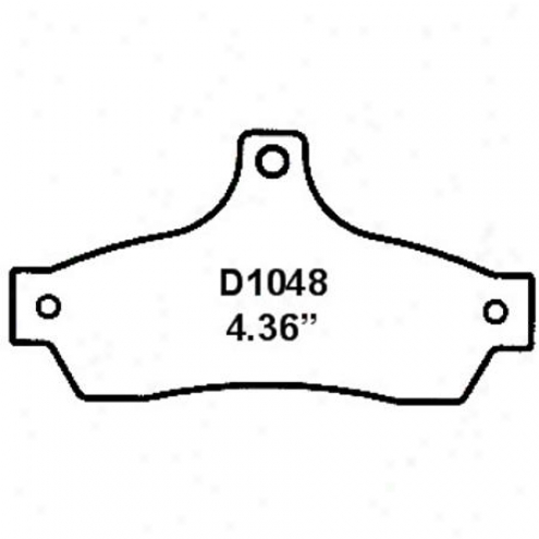 Weareber Silver Brake Pads/shoes - Rer - Mkd 1048/mkd 10
