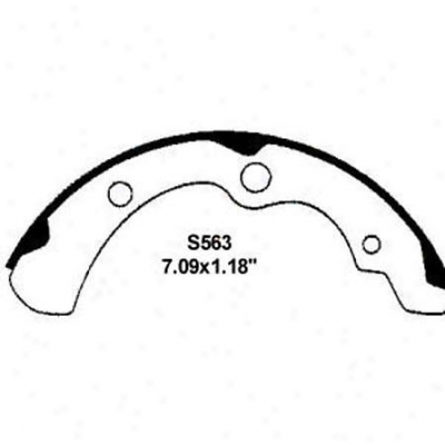 Wearever Silver Brake Pads/shoes - Rear - Nb563