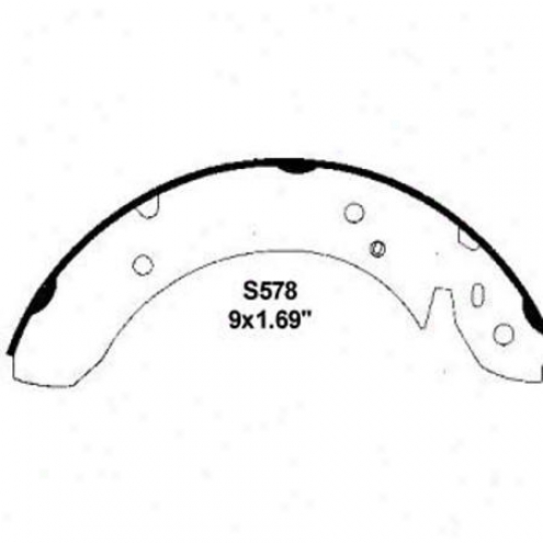 Wearever Silver Brake Pads/shoes - Rear - Nb578