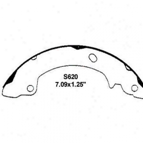 Wearever Silver Brake Pads/shoes - Rear - Nb620