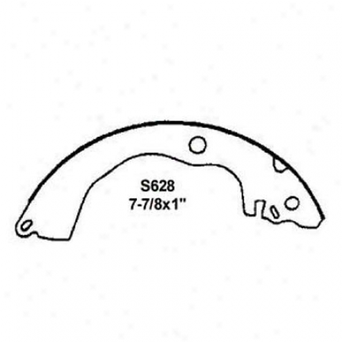 Wearever Silver Brake Pads/shoe - Rear - Nb638