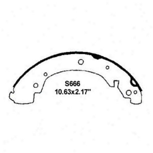 Wearever Silver Brake Pads/shoes - Stir up - Nb666