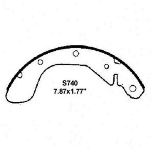 Wearever Silver Brake Pads/shos - Rear - Nb740