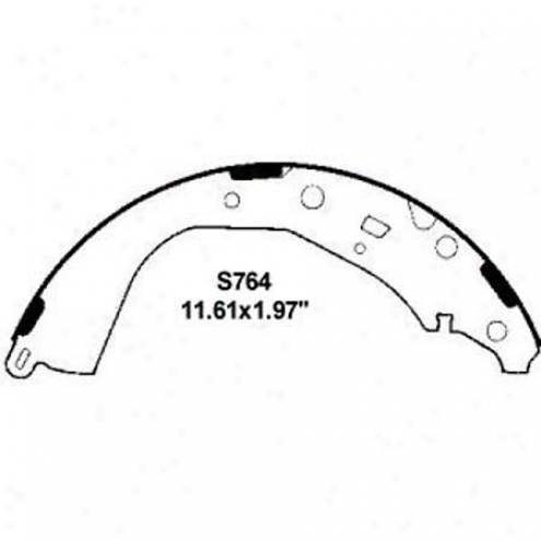 Wearever Silver Brake Pads/shoes - Rear - Nb764