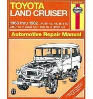 1968-1982 Toyota Land Cruiser Repair Manual Haynes Toyota Repair Manual 92055 68 69 70 71 72 73 74 75 76 77 78 79 80 81 82