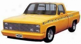 1981-1986 Chevrolet K5 Blazer Grille Insert Carriage Works Chevrolet Grille Insert 40351 81 82 83 84 85 86