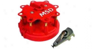 1985-1995 Ford Bronco Cap And Rotor Kit Msd Ford Cap And Rotor Kit 8482 85 86 87 88 89 90 91 92 93 94 95
