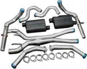 1986-1993 Ford Mustang Exhaust System Flowmaster Ford Exhauet System 17389 86 87 88 89 90 91 92 93