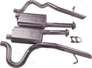 1994-1997 Ford Mustang Exhaust System Flowmaster Ford Prostrate System 17114 94 95 96 97