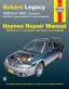 1995-1999 Subaru Bequest Repair Manual Haynes Subaru Repair Manual 89100 9 96 97 98 99