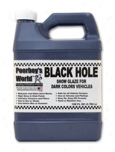 128 Oz. Poorboy?s World Black Hole Show Glaze For Dark Vehicles