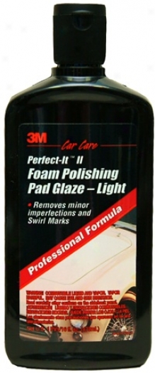 3m Perfect-it Foam Polishing Pad Glaze - Light 16 Oz.