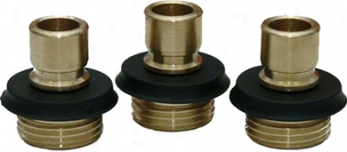 Brass Male Quick Connects 3 Pack