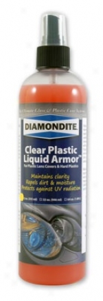 Diamondite Clear Plastic Liquid Armor 12 Oz.