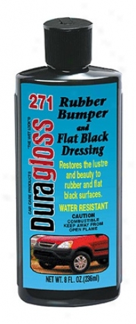 Duragloss Rubber & Flat Black Dressing (rbd) #271