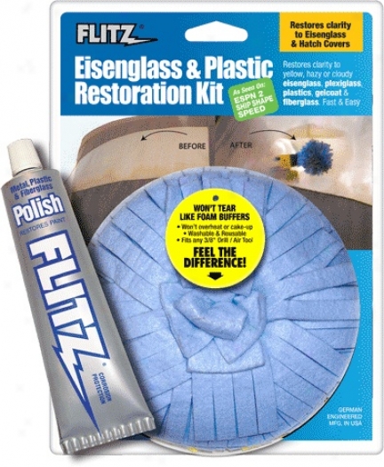 Flitz Eisenglass & Plastic Restoration Kit