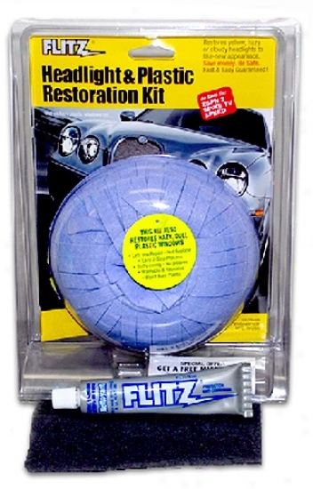 Flitz Headlight & Plastic Restoration Kit