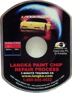 Langka Paint Chip Repair Process 5 Minute Training Cd
