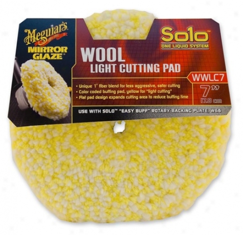 Meguiars Solo Wool Light Cutting Pad 7 Inch