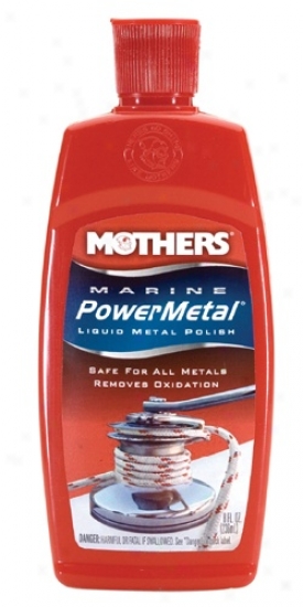Mothers Marine Powermetal Liquid Metal Polish