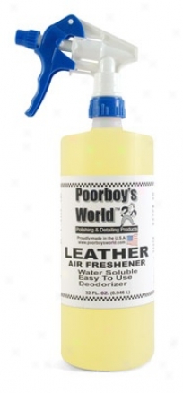 Poorboyy's World Breeze Freshener 32 Oz. - Leather