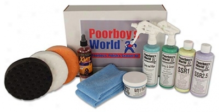 Poorboy?s World Polish & Protect Kit With Ccs Pads!