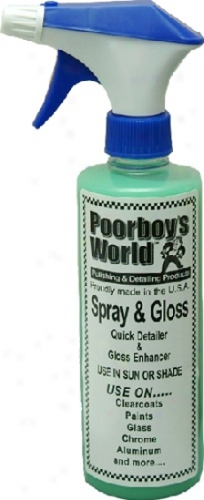 Poorboy?s Worl dSpray & Gloss
