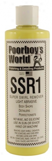 Poorboy's World Ssr1 Light Abfasive Swirl Remover 16 Oz.