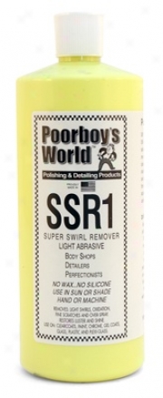 Poorboy's Life Ssr1 Light Abrasive Swirl Remover 32 Oz.