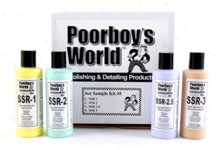 Poorboy's World Super Swirl Removers Sample Kit