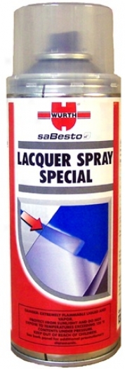 Wurth High Lustre Clear Lacquer Spray
