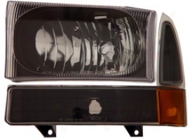 00-04 Ford F-250 Super Duty Anzo Hrad Light Assembly 111080