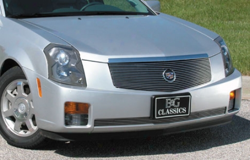 03-07 Cadillac Cts E&g Classics 2 Pc Billet Grille - Silver