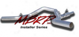 04-07 Shuffle Ram 3500 Mbrp Ehxaust Exhaust System Kit S6110al