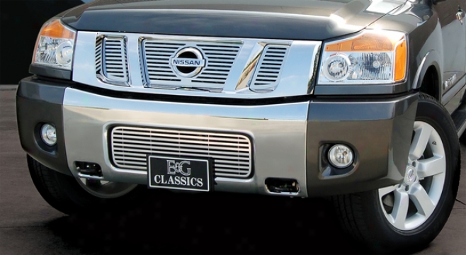 "08-09 Nissan Titan E&g Classics 1/4 X /14 Upper ""q"" Grille"