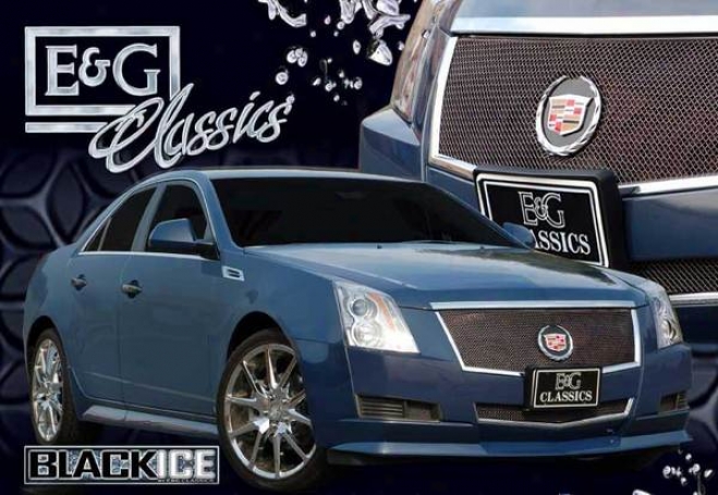 08-10 Cadillac Cts E&g Classics Classic Black Ice Fine Mesh Grille