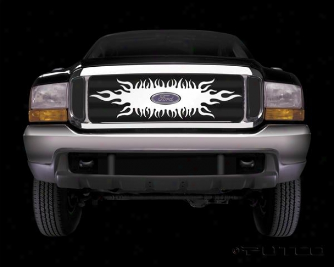 1999 Ford F-250 Putco Superonva Stainless Steel Grilles 300106