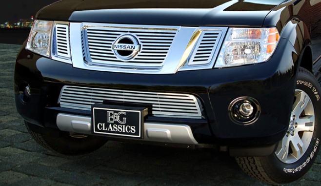 "2008 Nissan Frontier E&g Classics 3pc Upper 1/4 X 1/4 ""q"" Grille"