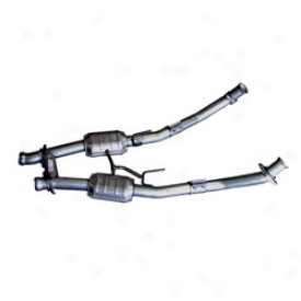 86-93 Ford Mustang Bbk Performance Exhaust Pipe 1521