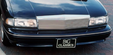 91-96 Chevrolet Caprice E&g Classics Low Profile Grille - Silver