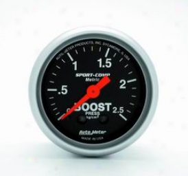 Auto Meter Boost Gauge 3304j