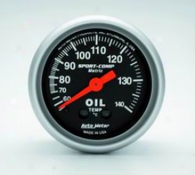 Auto Meter Oil Temperature Gauge 3341m