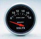 Total Universal Auto Meter Voltmeter Gauge 3592