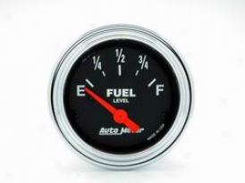 Universal Unlimited Auto Meter Fuel Gauge 2516
