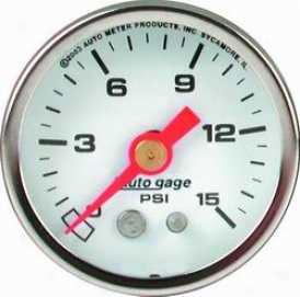 Universal Universal Auto Meter Fuel Pressure Gahge 2175